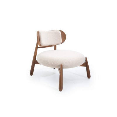  Sessel Modern Design Wohnzimmer Möbel beige farbe Luxus Stil Neuheit