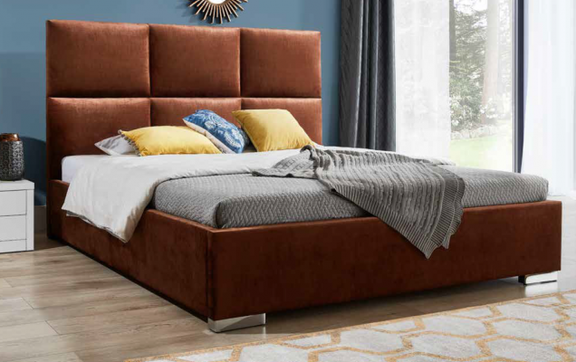 Design Betten Luxus Samt Velvet Polster Bett Hotel Doppel Neu XXL