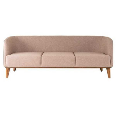 Luxus 3-Sitzer Couch Polster Sofa Wohnzimmer Designer Textil Dreisitzer