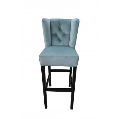 Chesterfield Bar Chair Barhocker Sessel Stuhl Hocker Bar Tresen Design Textil