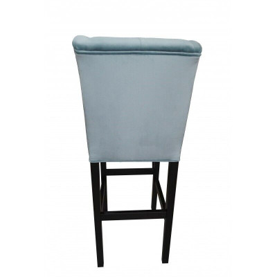 Chesterfield Bar Chair Barhocker Sessel Stuhl Hocker Bar Tresen Design Textil