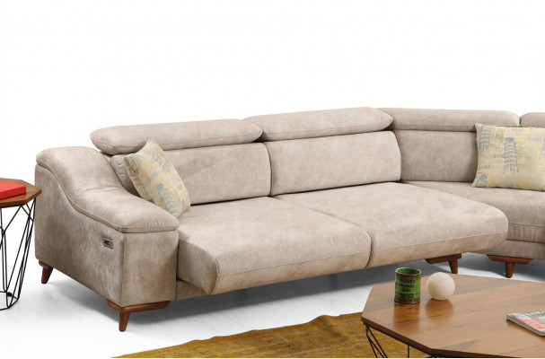 Ecksofa Sofa U-Form Polstersofa Couch Garnitur Ecksofas Modern Wohnzimmer