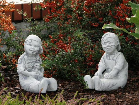 Mädchen 34cm Figur Statue Figuren Skulptur Statuen Garten