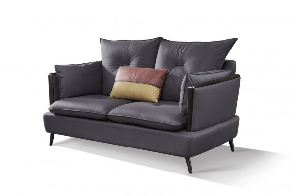 Sofa 2 Sitzer Design Sofas Polster Couchen Textil Relax Moderne Sitz Zweisitzer