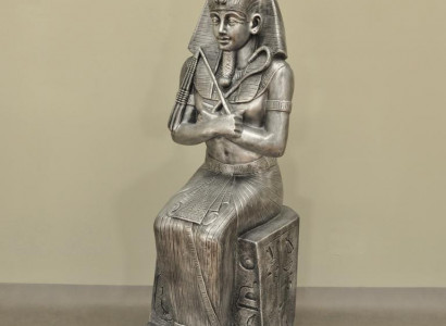 Ägyptische Pharao Statue Skulptur Figuren Skulpturen Dekoration Deko Figur 117cm