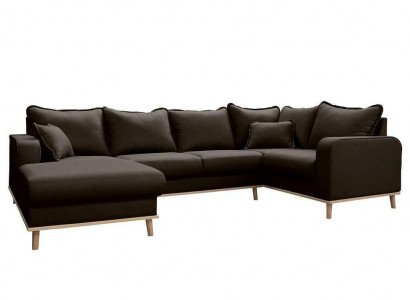 Ecksofa Sofa Couch Polster U-Form Wohnlandschaft Sitzgarnitur Sofas