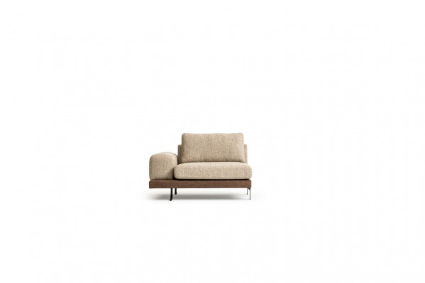 Sofa 6 Sitzer Couch Polster Textil Luxus Wohnzimmer Modern Möbel Stoff