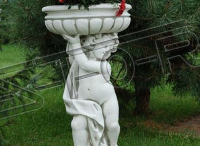 Blumenkübel Pflanz Kübel Dekoration Figur Natur Garten Blumentöpfe Vasen