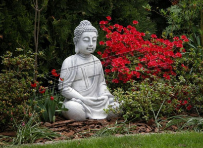 Buddha Malaysia Statue Figur Garten Figuren Statuen Skulptur Skulpturen