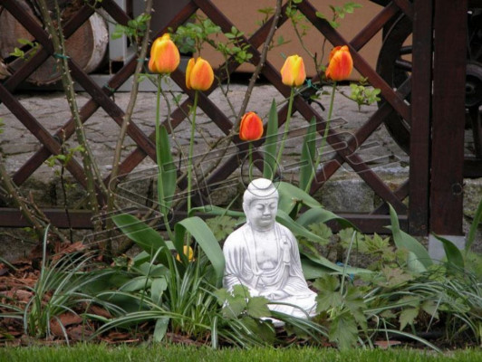 Buddha Malaysia Statue Figur Garten Figuren Statuen Skulptur Skulpturen