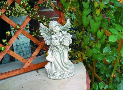 Engel 38cm Skulptur Design Figur Statue Garten Figuren Statuen