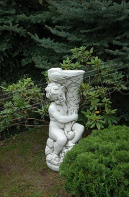 Engel 98cm Skulptur Design Figur Statue Garten Figuren Statuen