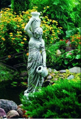 Fontainen Figur Statue Figuren Skulptur Statuen Skulpturen Antik Garten