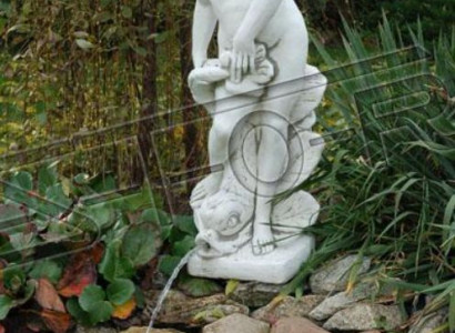 Fontainen Teich Figur Adam Statue Figuren Skulpturen Statuen