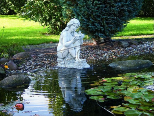 Fontainen Teich Figur Eva Statue Figuren Skulpturen Statuen