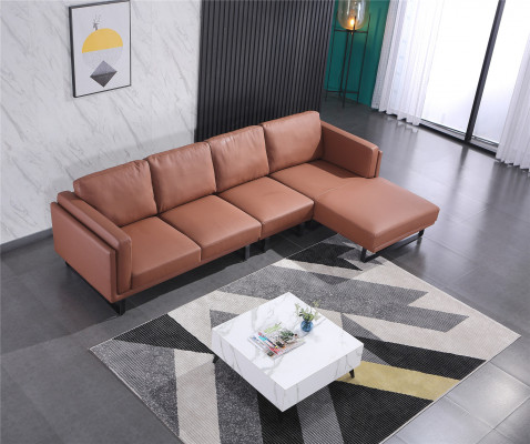 Ledersofa Couch Sofagarnitur Ecksofa Eck Garnitur Design Modern Dekor Sofa