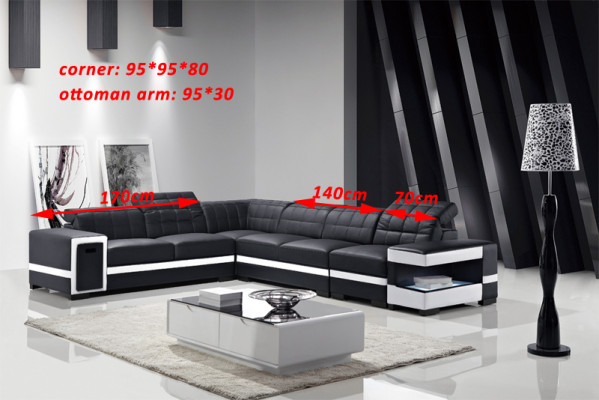 Designer Sofa Couch Ecksofa Polster Deko Garnitur Wohnlandschaft L-Form