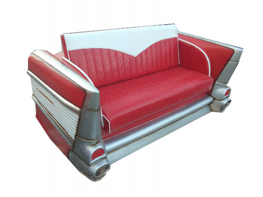 Sofa Couch Diner Cadillac USA Deko Autosofa Polster Sofas Couchen Car Amerika