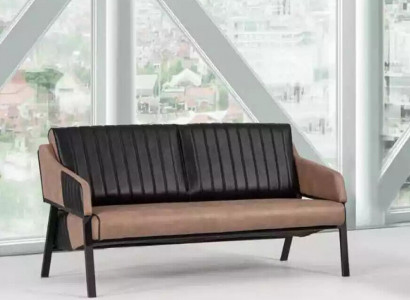 Büro Möbel Luxus Sofa 2 Sitzer Modern Couch Arbeitszimmer Neu