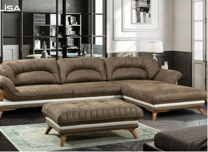 Ecksofa Wohnlandschaft Polster Eck Sofa Garnitur Luxus Sofas L Form