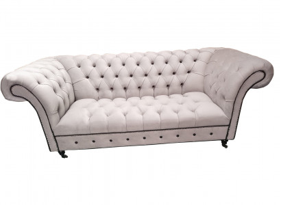 Chesterfield Sofa Dreisitzer Sofas Polster Textil Couchen Modern