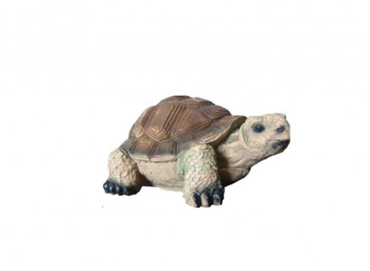 Dekoration Figur Wohnzimmer Moderne Statue Schildkröte Garten bemalt 18 cm Deko