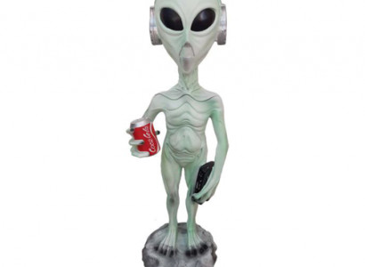 Alien Deko Figur Statue Skulptur 92 cm Figuren Statuen Skulpturen Abstrakt P135