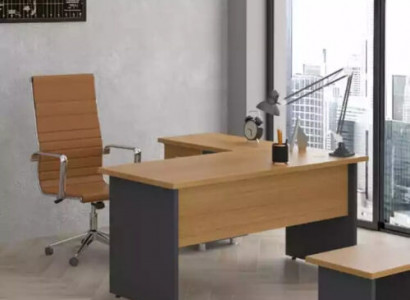 Eckschreibtisch Arbeitszimmer Design Büromöbel Holz Tisch Office