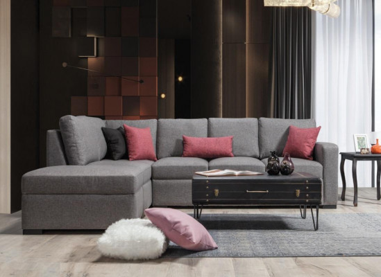 Wohnzimmer Polster Möbel Luxus Ecksofa L-Form Modern Design Sofa Couch