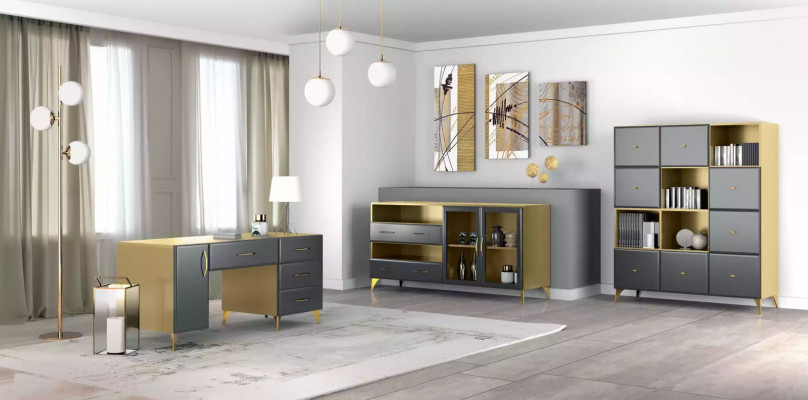 Sideboard Luxus schaukelnd Modern Wohnzimmer Kommoden Holz Kommode