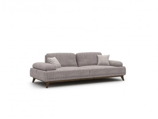 Design Polstermöbel Dreisitzer Sofa Couch Textil Wohnzimmer Modern Einrichtung