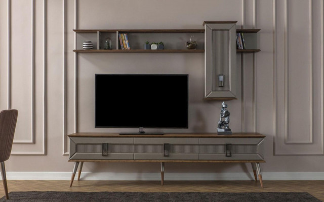 Modernes Sideboard Luxuriöse Wohnzimmer Möbel Designer Holz TV-Ständer