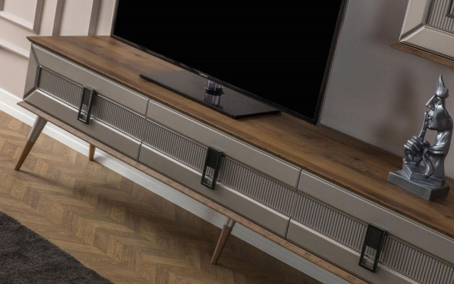 Modernes Sideboard Luxuriöse Wohnzimmer Möbel Designer Holz TV-Ständer