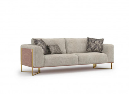 Wohnzimmer Dreisitzer Sofa Couch Design Polstersofas Einrichtung Design Möbel