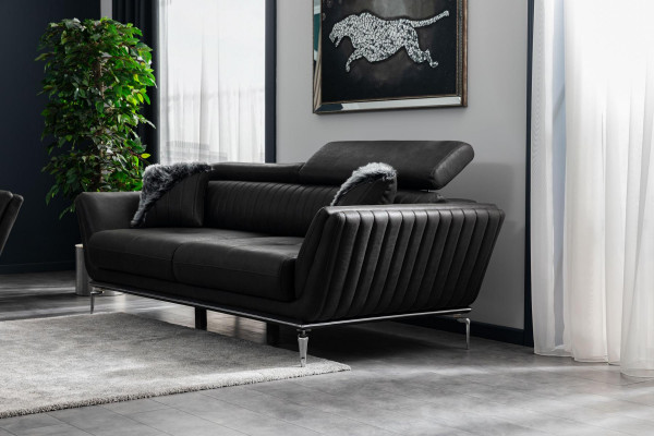 Wohnzimmer Sofagarnitur 31 Couch Polster Möbel Set Textil Luxus neu