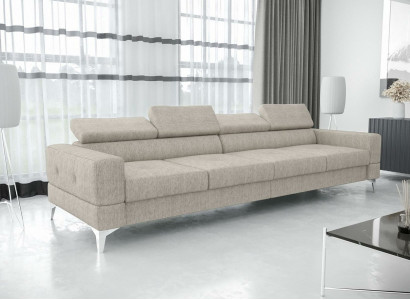 Wohnzimmer Couch Couchen Polster Sofas xxl Design Sofa 4 Sitzer Textil Big Neu