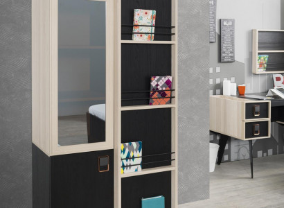 Bücher Regal Schwarz Jugendzimmer Regale Schrank Holz für Möbel 