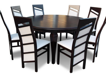 Esstisch + 8 Stühle Esszimmer Set Essgruppe Klassischer Tisch 9tlg Stuhl Tische