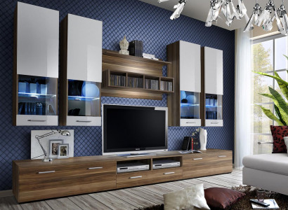 Luxus tv Ständer Wohnzimmer rtv Lowboard Designer Wandregal Modern Wohnwand