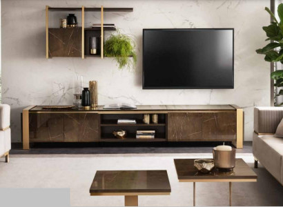 Luxus Sideboard tv Lowboard rtv xxl Schrank Tisch Wohnzimmer Holz rtv Neu Hotel