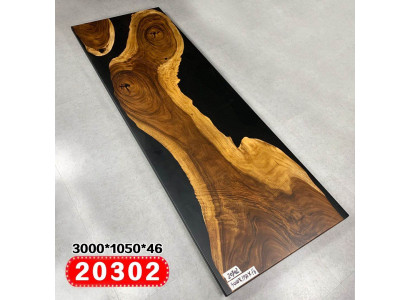 Epoxid harz esstisch echtes holz massive möbel wasserfall giessharz epoxy tisch