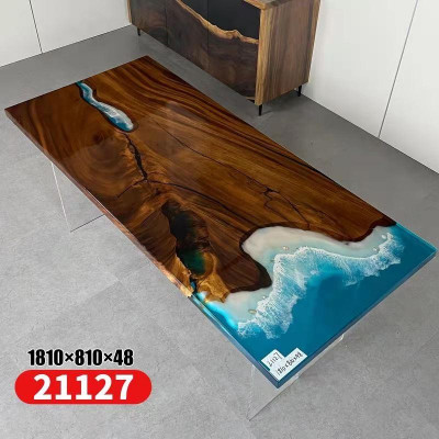 Esstisch River Table Echtes Holz Flusstisch 181x81cm Massive Tische