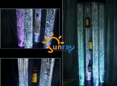 Led Wasser Wand Bar Regal Säule Wassersäulen Theke Designer