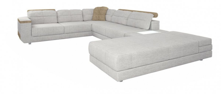 Eck Sofa Couch Polster Ecke Leder Sofa Couchen Möbel Neu Wohnlandschaft U Form