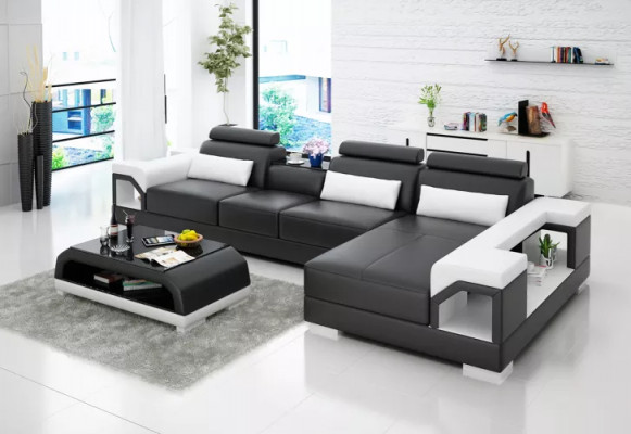 Design Eckcouch Sofa Ecksofa Sofas Couch Polster Eckgarnitur Sitzgarnituren 2tlg