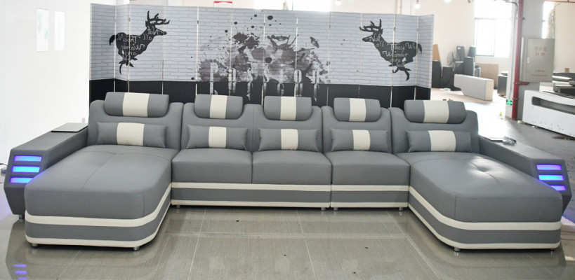 Ecksofa U-form Sofa Polstersofa Couch Sofas Couchen Ecksofas Design Garnitur