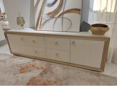 Wohnzimmerschrank TV Schrank Möbel Schränke Regal Sideboard rtv Kommode Lowboard