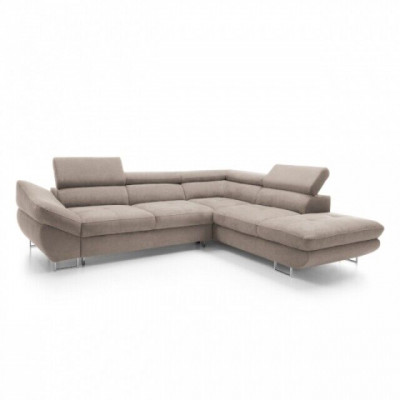 Funktions Couch Garnitur Schlafsofa Sofa Polster Wonzimmer Ecksofa Textl