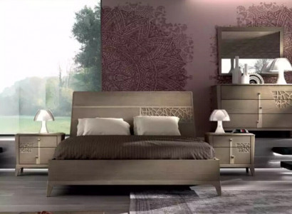 Bett Schlafzimmer Sets Designer Luxus Komplettes 2x Nachttische 3 tlg.