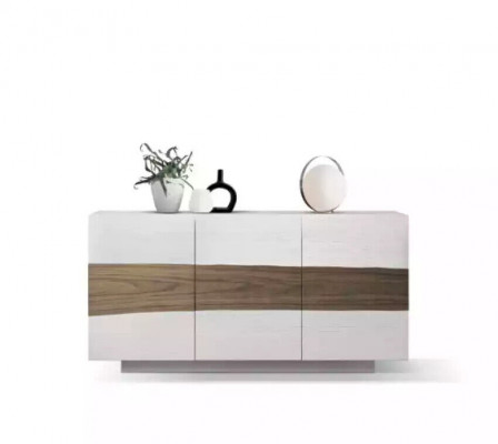 Sideboard Holz Kommoden Möbel Wohnzimmer Weiß Modern Schrank Neu